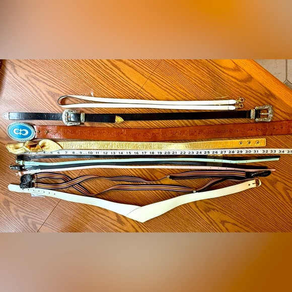 Accessories - Stylish Assorted Belts Collection S-M